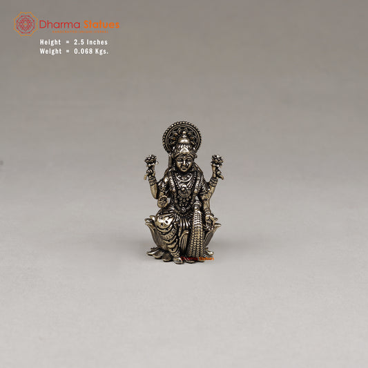 Brass Lakshmi, 2.5"
