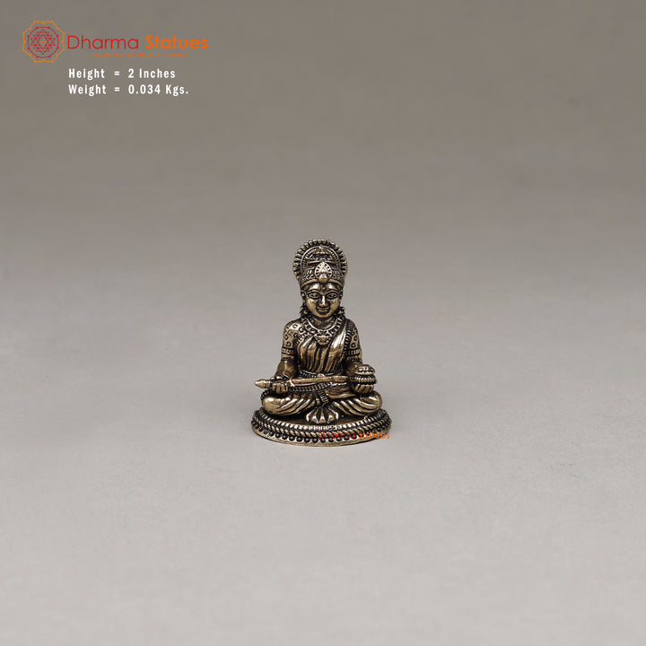 Brass annapurna devi, 2"