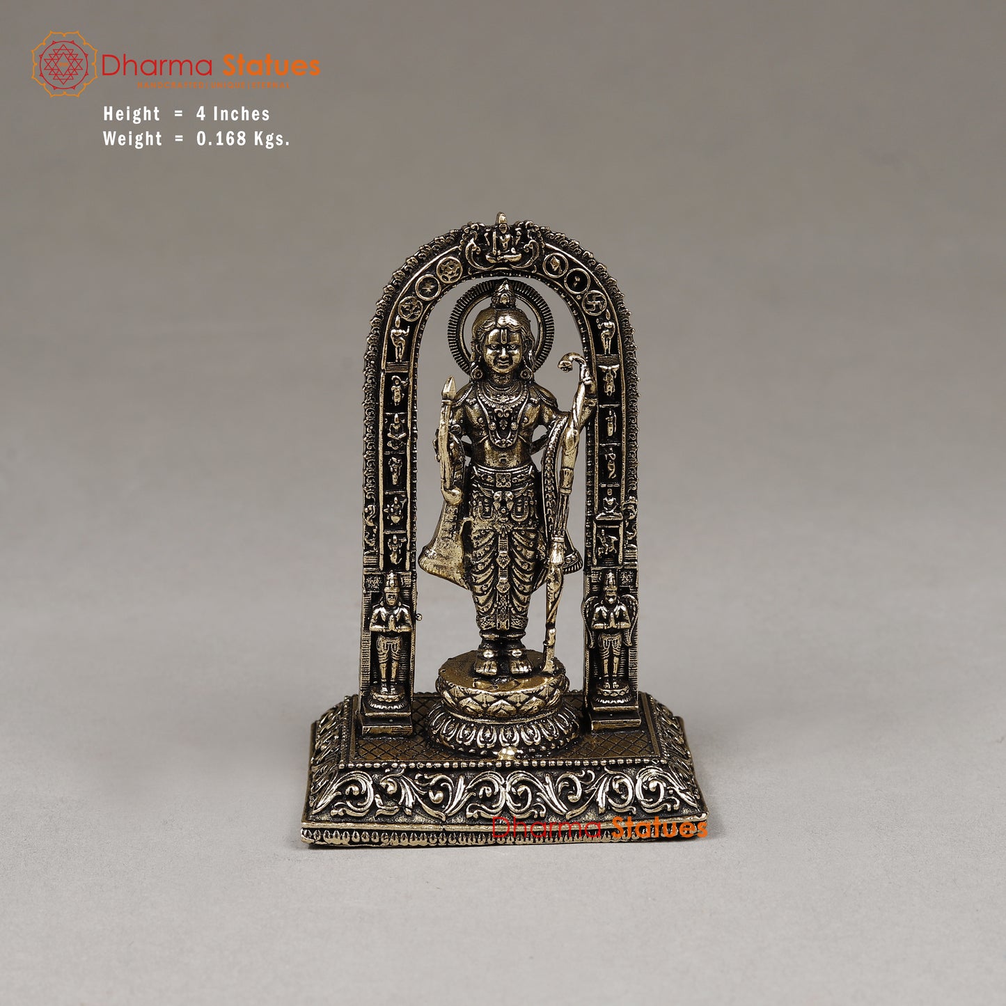 Brass Ram Lalla, 4"