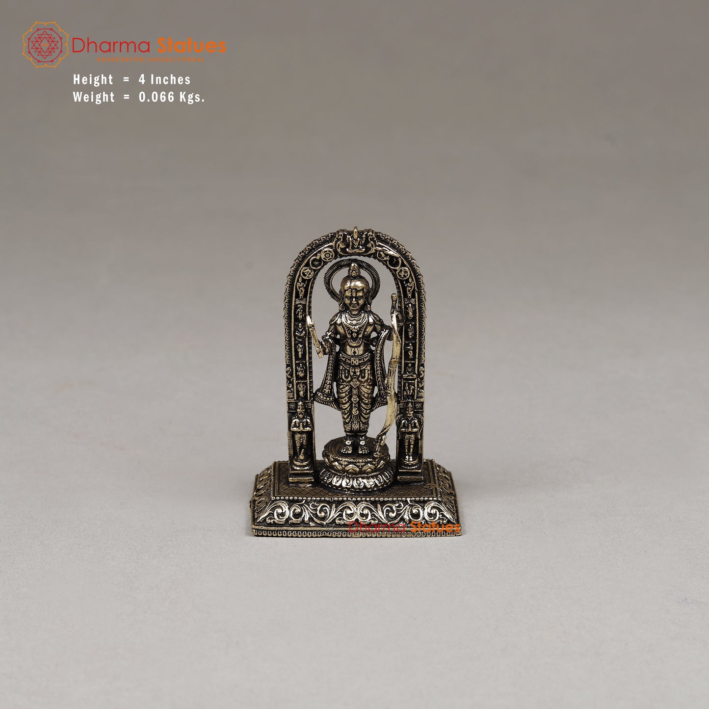 Brass Ram Lalla, 4"