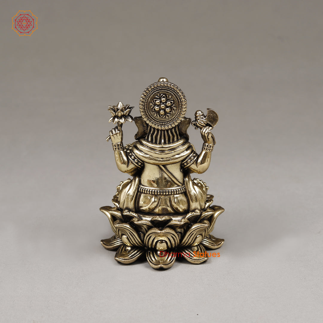 Brass Ganesh, 4"