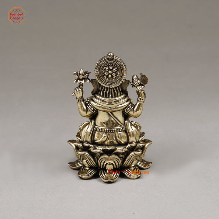 Brass Ganesh, 4"