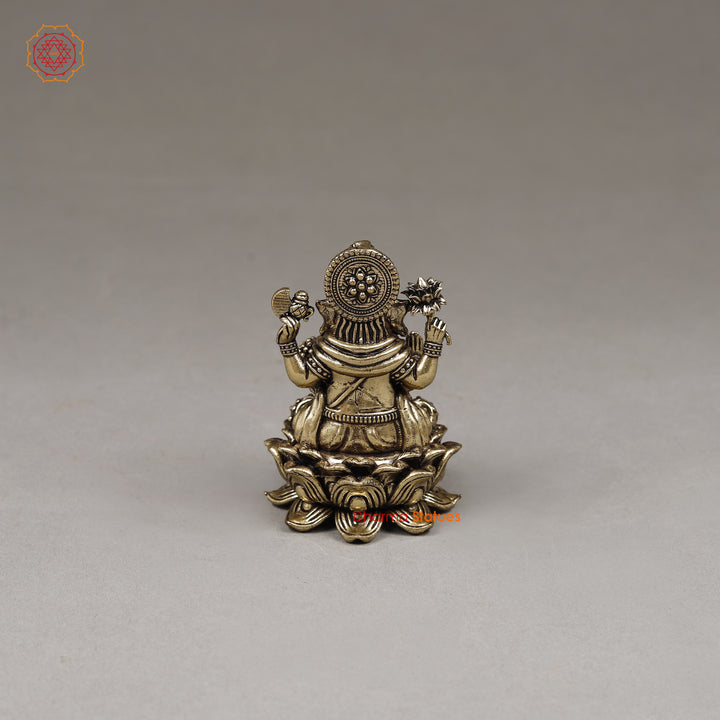 Brass Ganesh, 3"