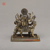 Brass Durga (Sherawali Maa), 6.5"