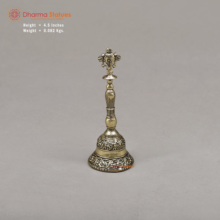 Brass Shankh Ghanti (Bell), 4.5"