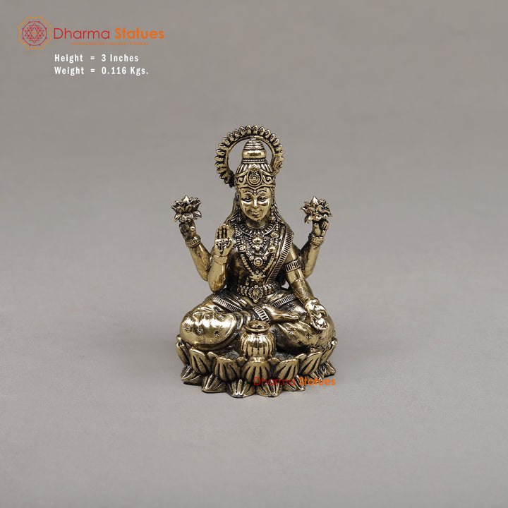 Brass Lakshmi, 3"