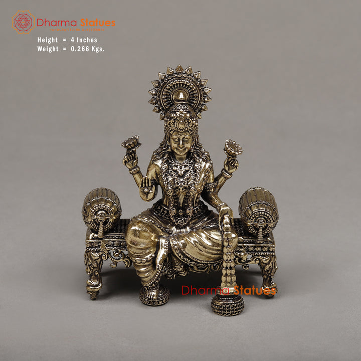 Brass Lakshmi, 4"