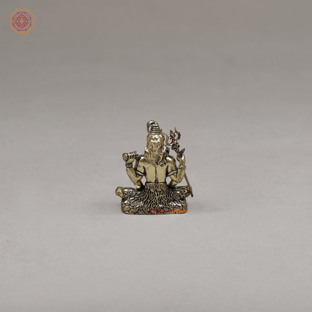 Brass Shiva, 2"