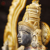 Brass Kaali Idol, Forged in Divinity, Black Antique Finish, 21"