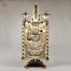 Brass Tirupati Balaji Standing, Deep Black Finish 47"