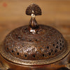 Brass Tortoise Inscense Burner, Antique Gold Finish 5"