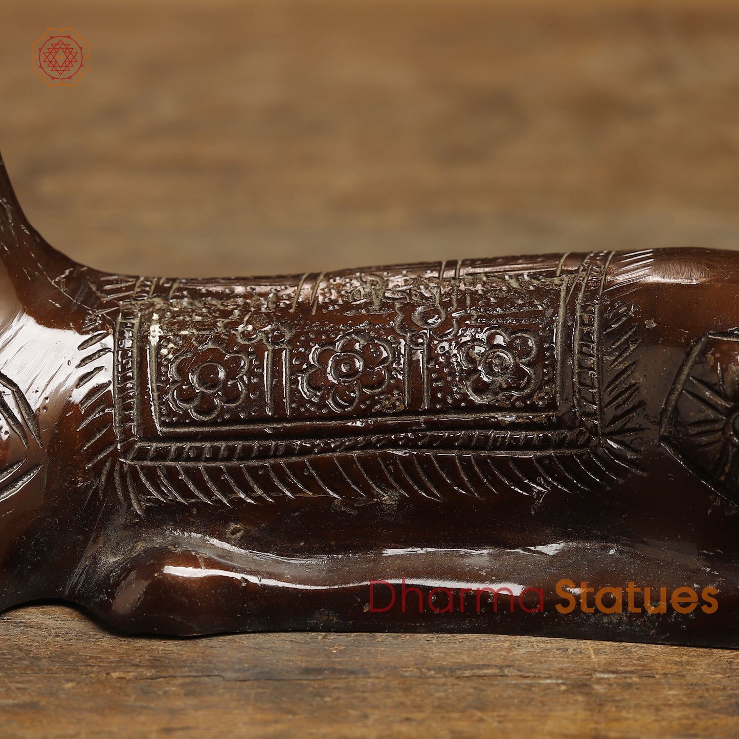 Brass Deer, Copper Finish, 9.5