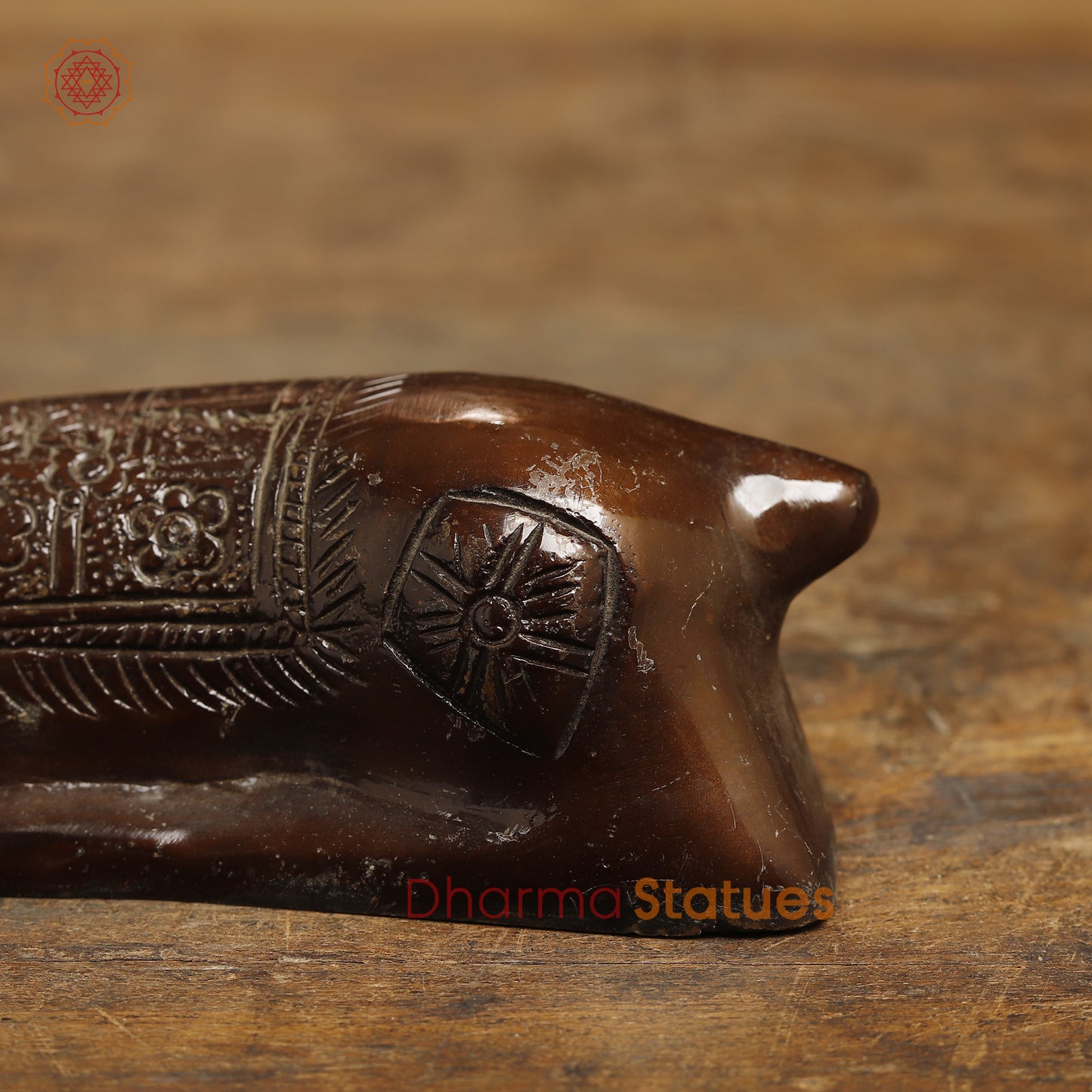 Brass Deer, Copper Finish, 9.5