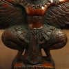 Brass Garuda with Open Wings, Copper Finish, 12"