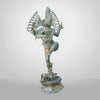 Brass Natraj, The Natraja Statue Depicts Lord Shiva's Cosmic Dance, 58" side view