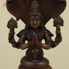 Brass Patanjali with Copper Finish, A Symbol of Yoga and Enlightenment 11"