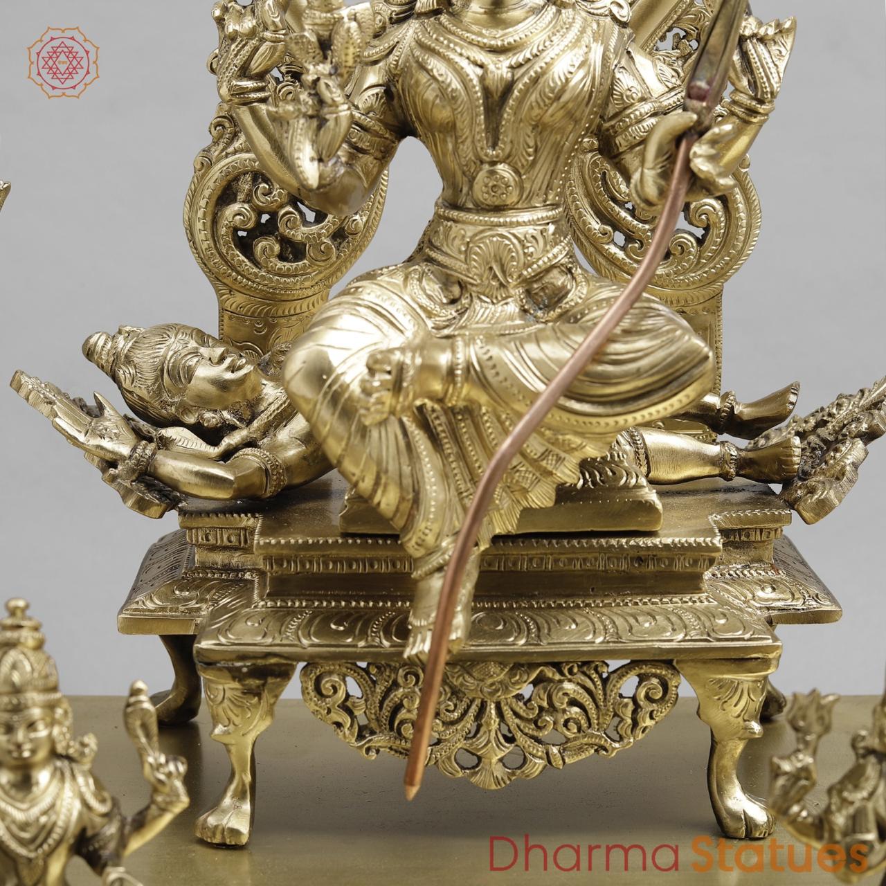 Bronze Tripura Sundari ( Raja Rajeshwari ), Original Bronze Finish, 23"