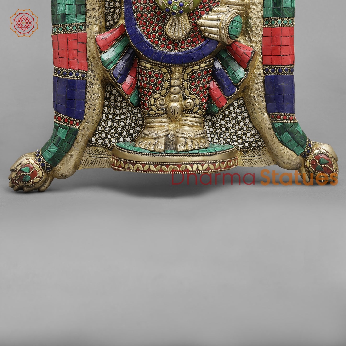 Brass Tirupati Balaji Wall Hanging 19.5”