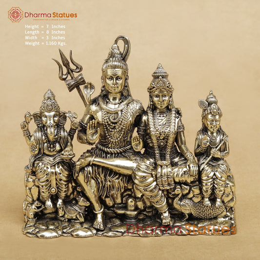 Brass Shiva Family Fine 7”