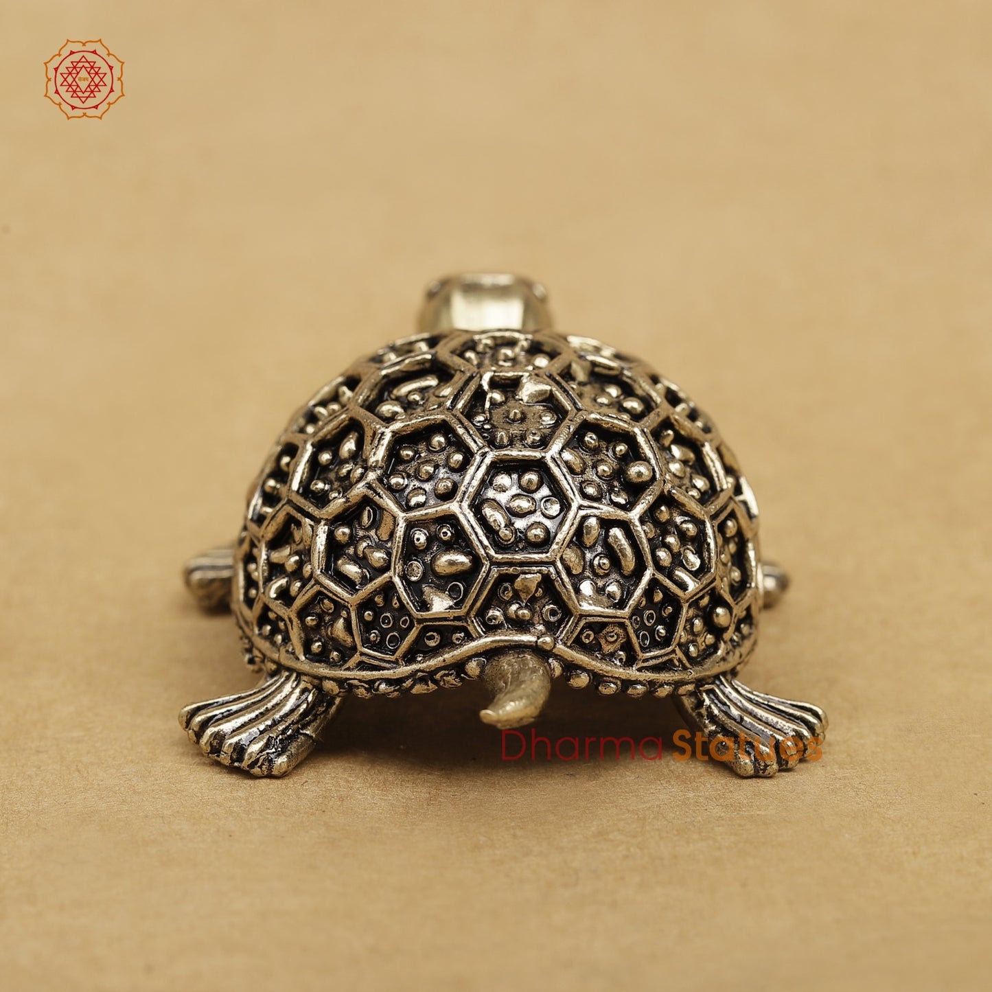 Brass Tortoise Fine 3.5” (Vastu Friendly)