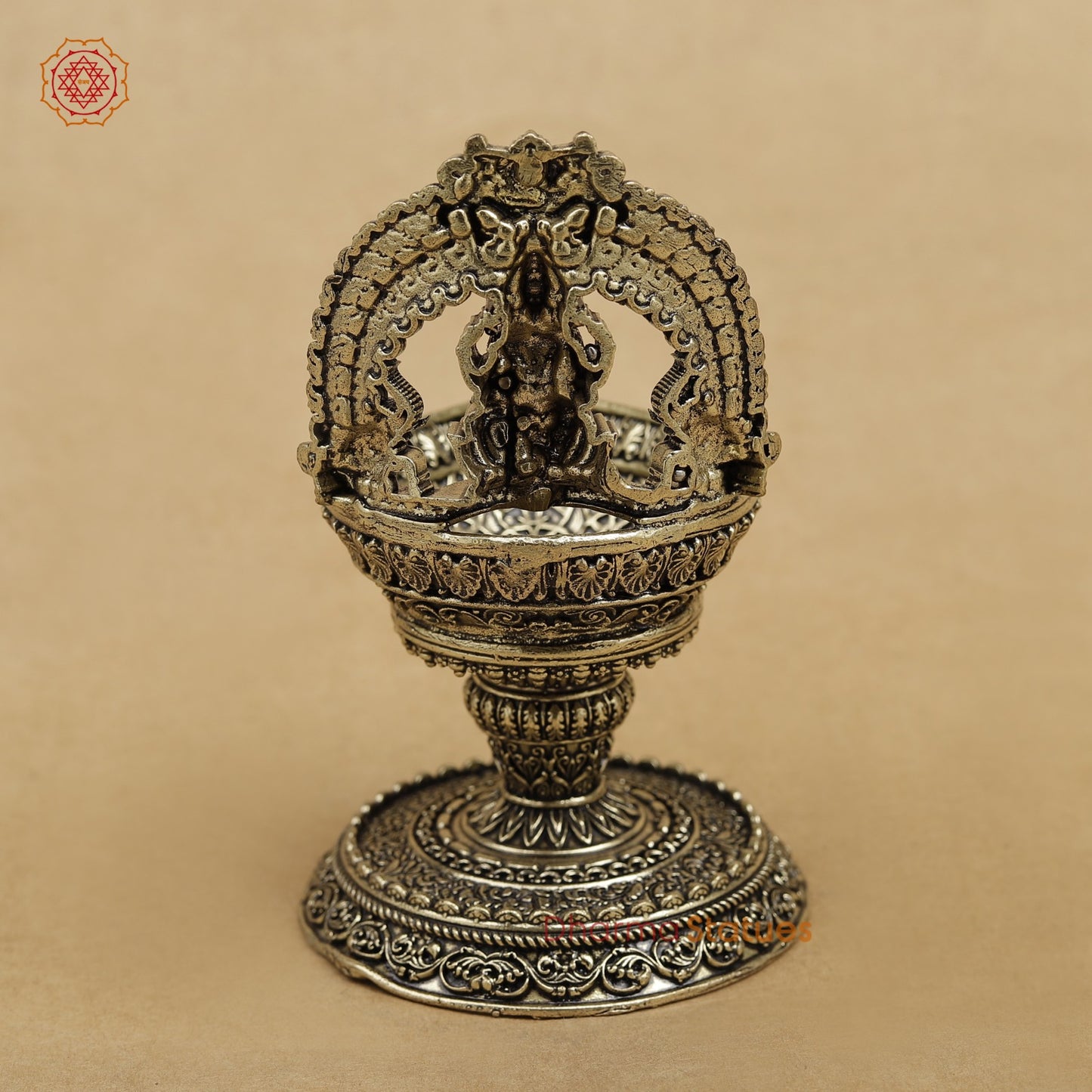 Brass Lakshmi Diya fine 4.5”