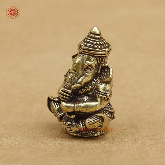 Brass Ganesh 1.5"