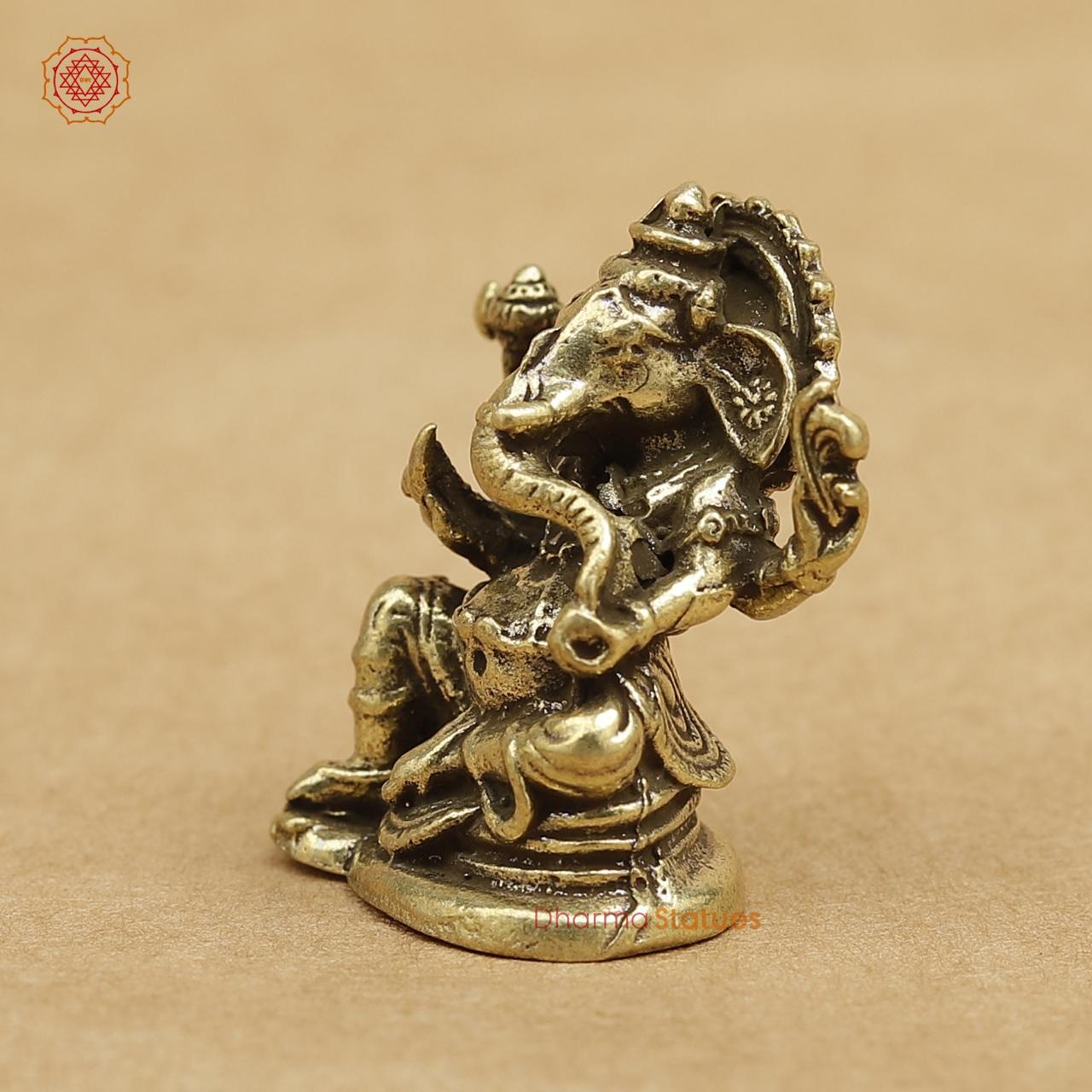 Brass Ganesh 1.5"