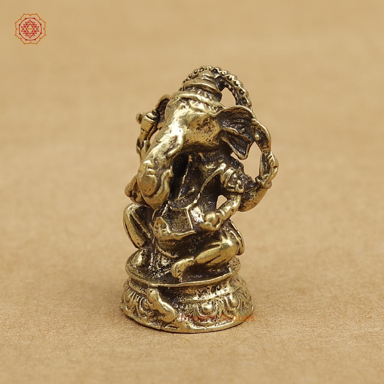 Brass Ganesh 1"