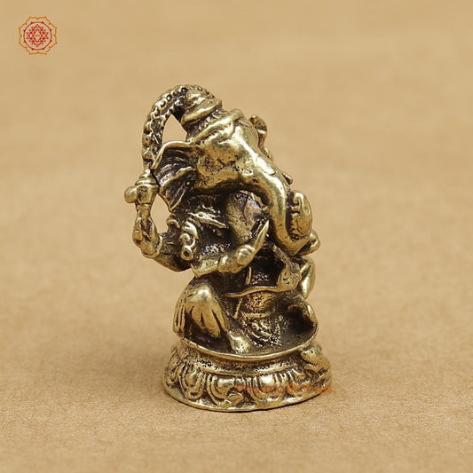 Brass Ganesh 1"