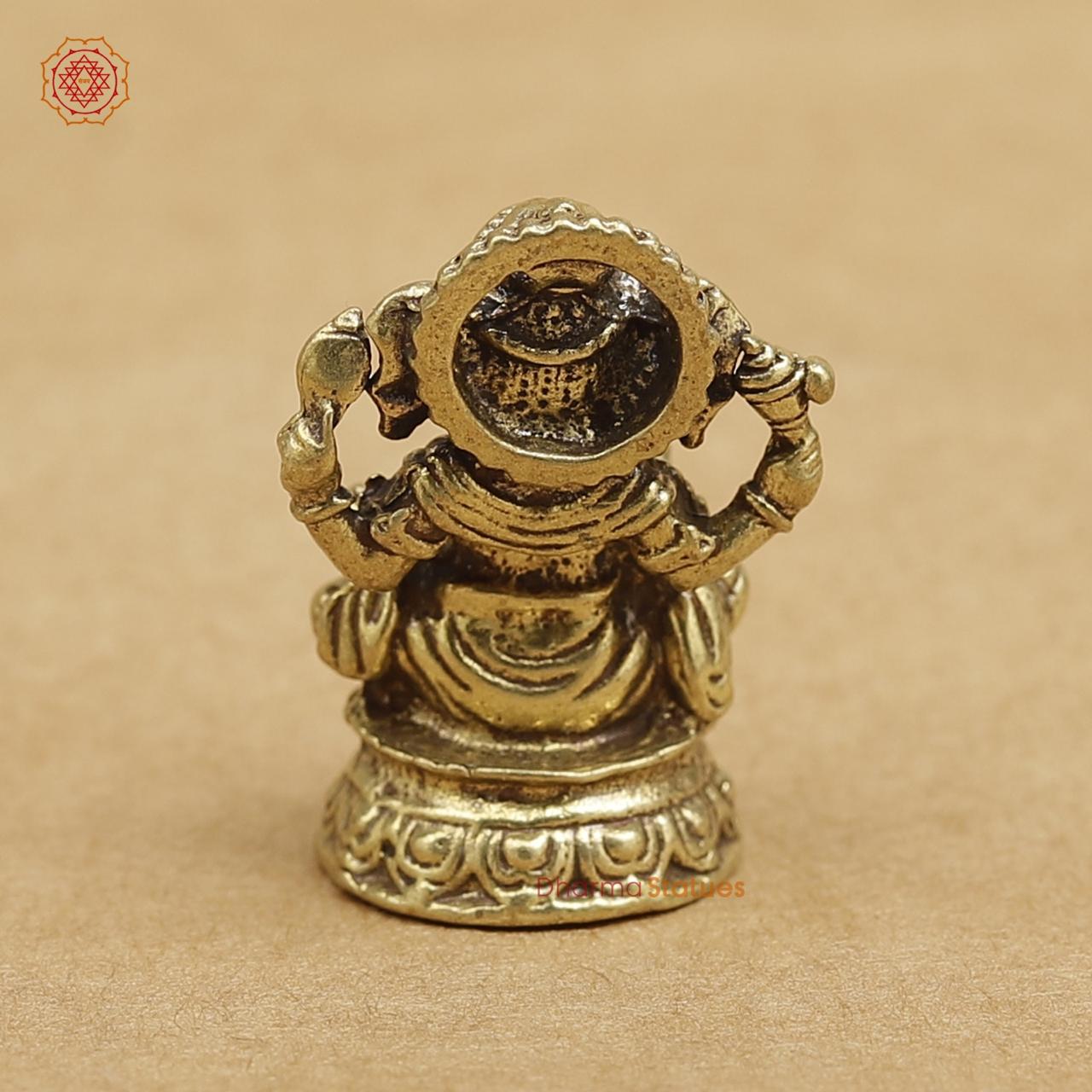 Brass Ganesh 1"