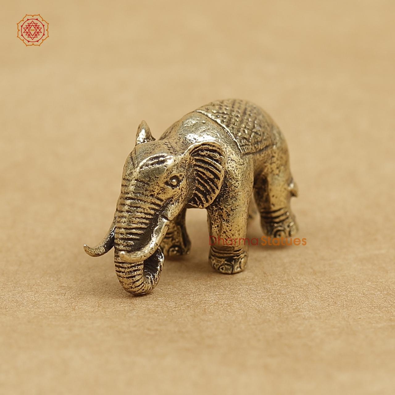 Brass Elephant 0.5"