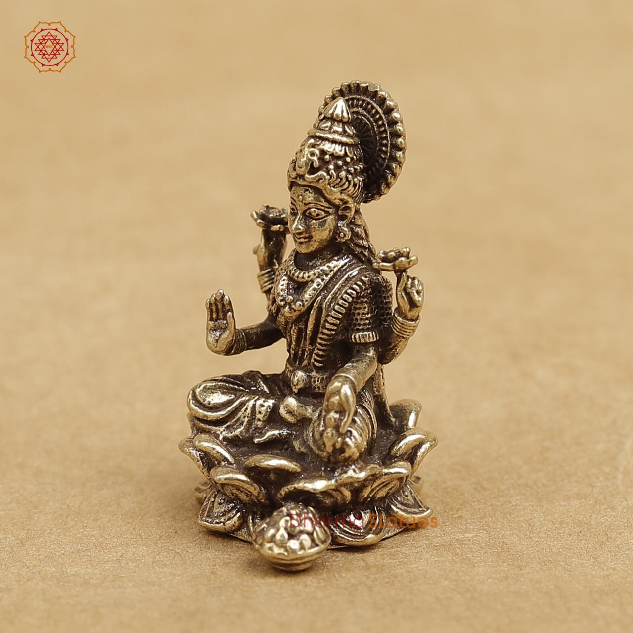 Brass Lakshmi 1.5"