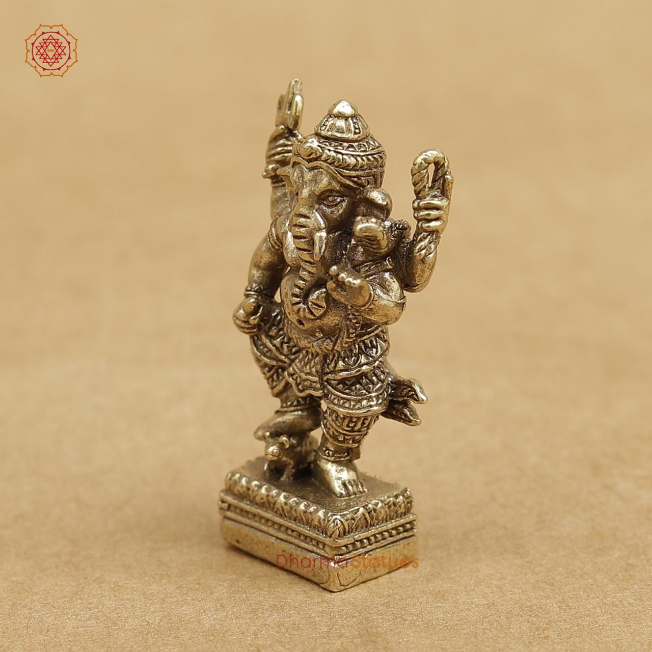 Brass Ganesh 1.5"