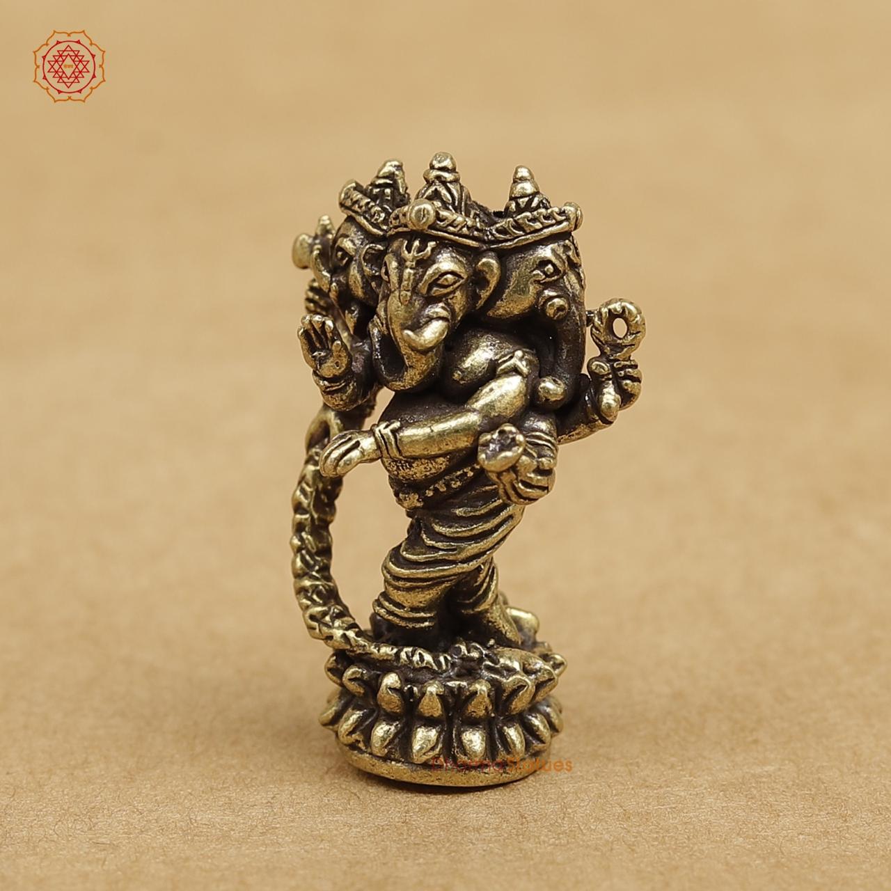 Brass Ganesh 1.5"