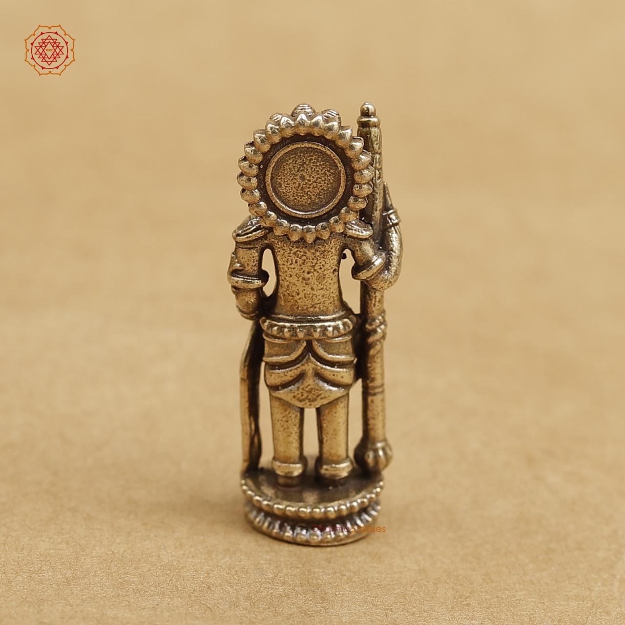 Brass Udupi Krishna 1.5"