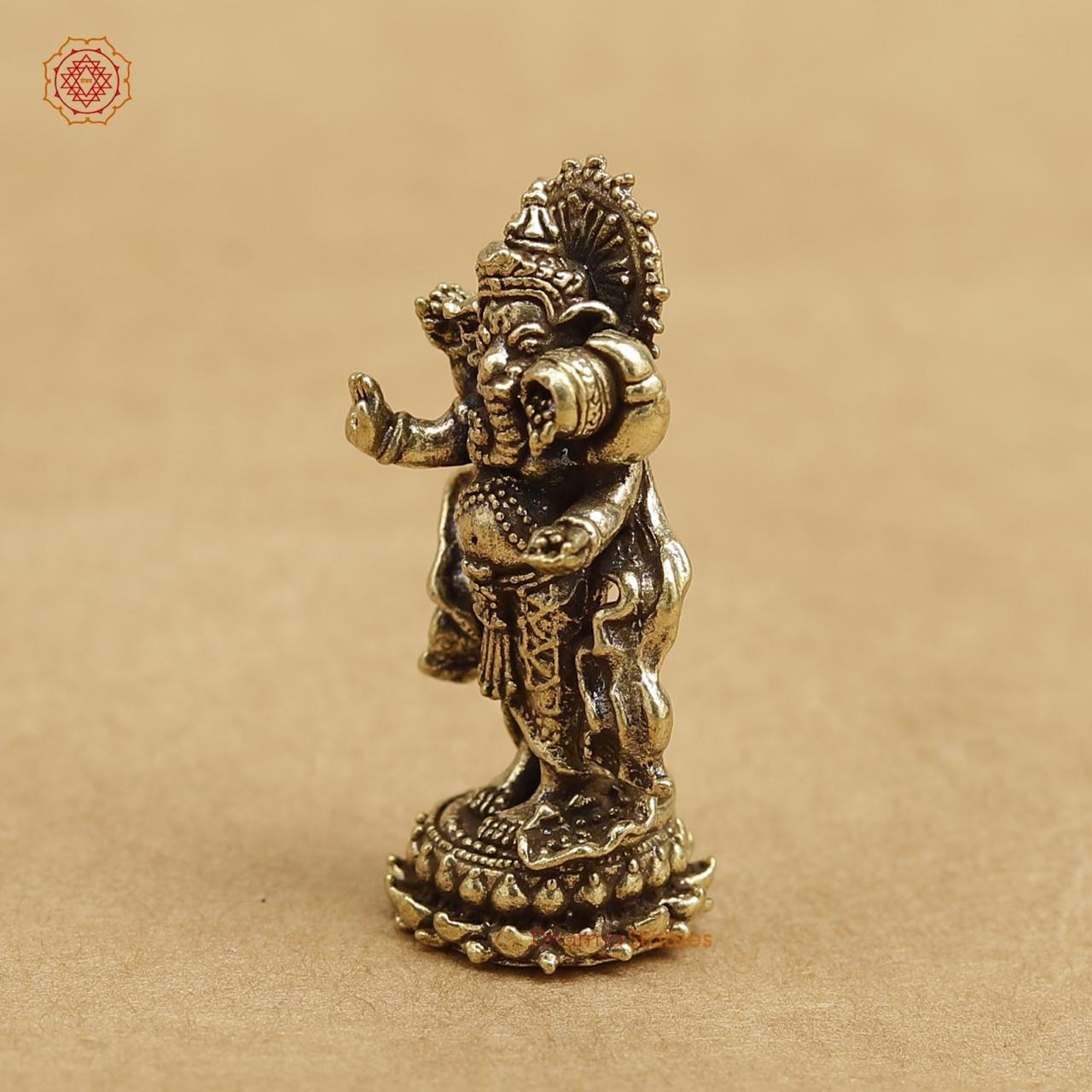Brass Ganesh 1.5"
