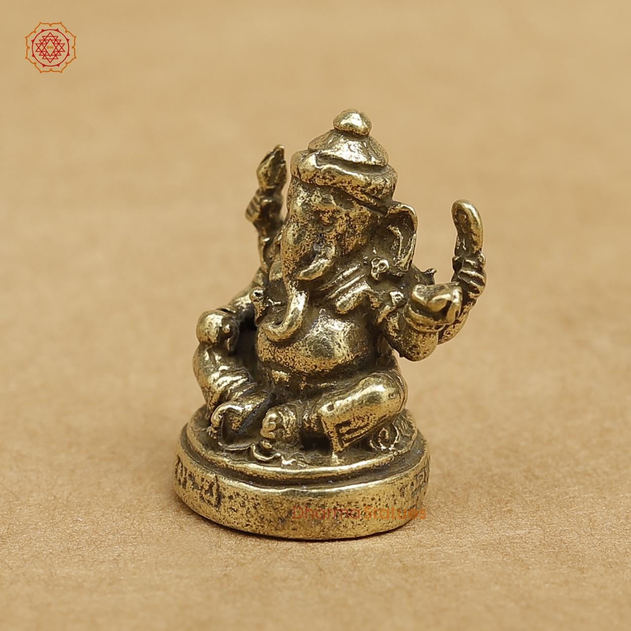 Brass Ganesh 1"