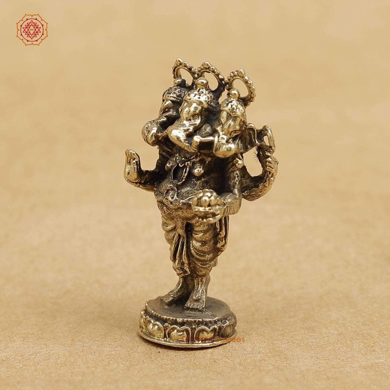 Brass Ganesh 1.5"