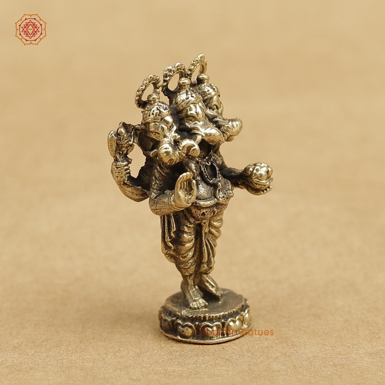 Brass Ganesh 1.5"