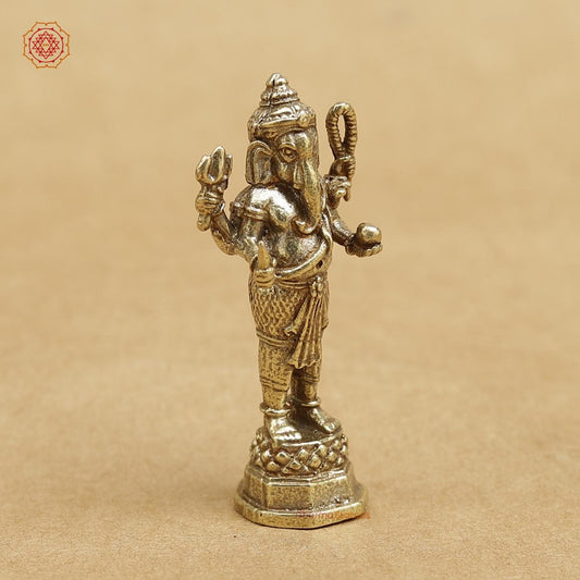 Brass Ganesh 2"