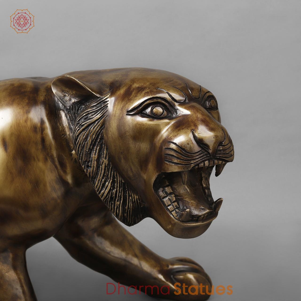 Brass Panther Fine , Copper Finish 32”