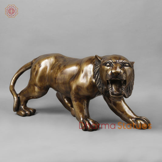 Brass Panther Fine , Copper Finish 32”