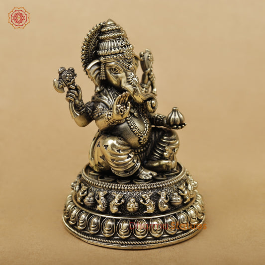 Brass Ganesh Fine 5”