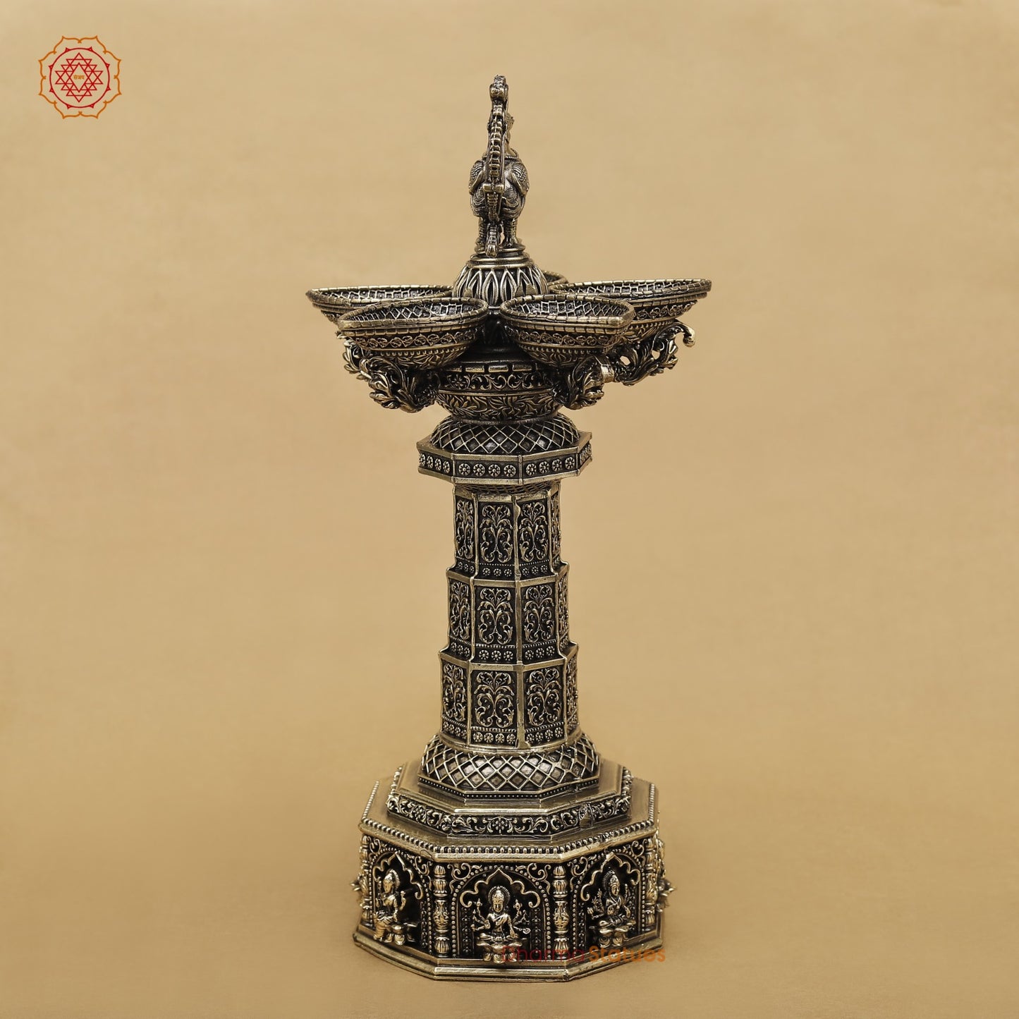 Brass Annam Lamp Super fine 12”