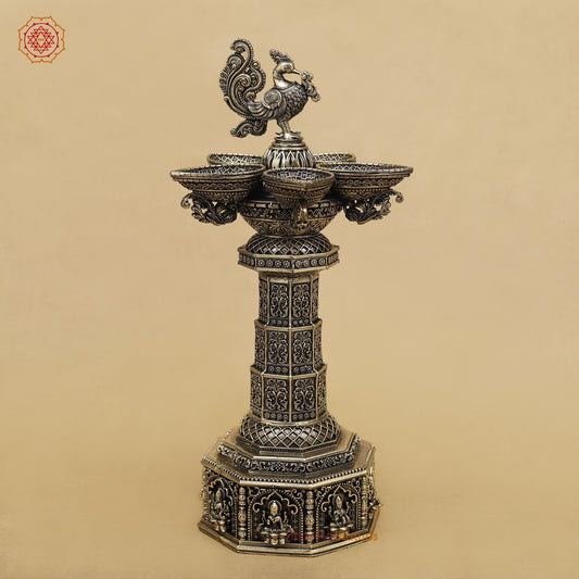 Brass Annam Lamp Super fine 12”