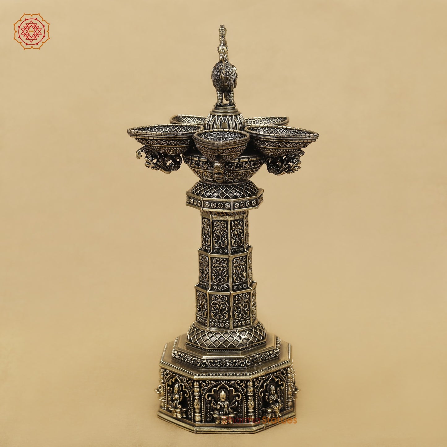 Brass Annam Lamp Super fine 12”