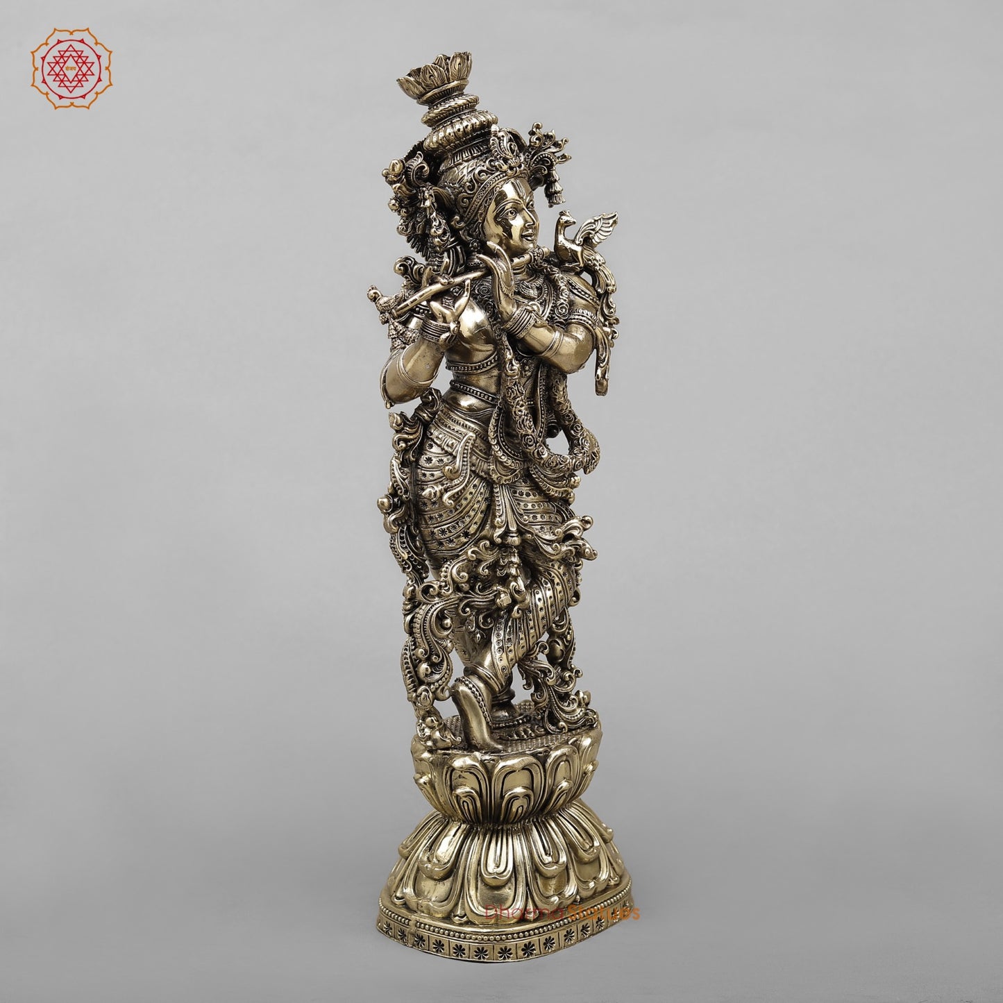 Brass Krishna fine 14.5”