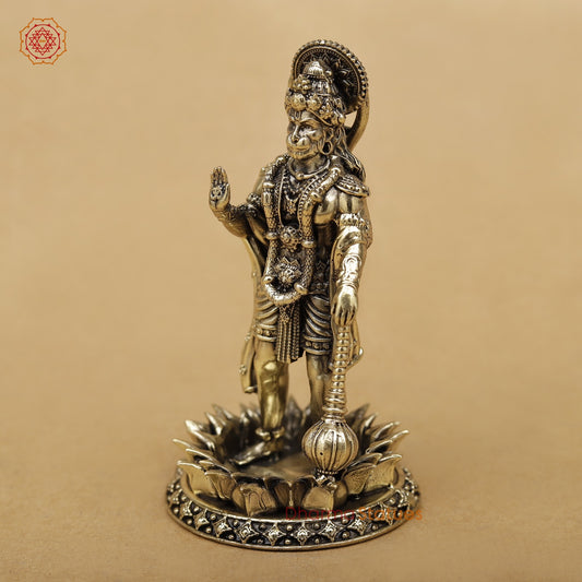 Brass Hanuman Standing 4”