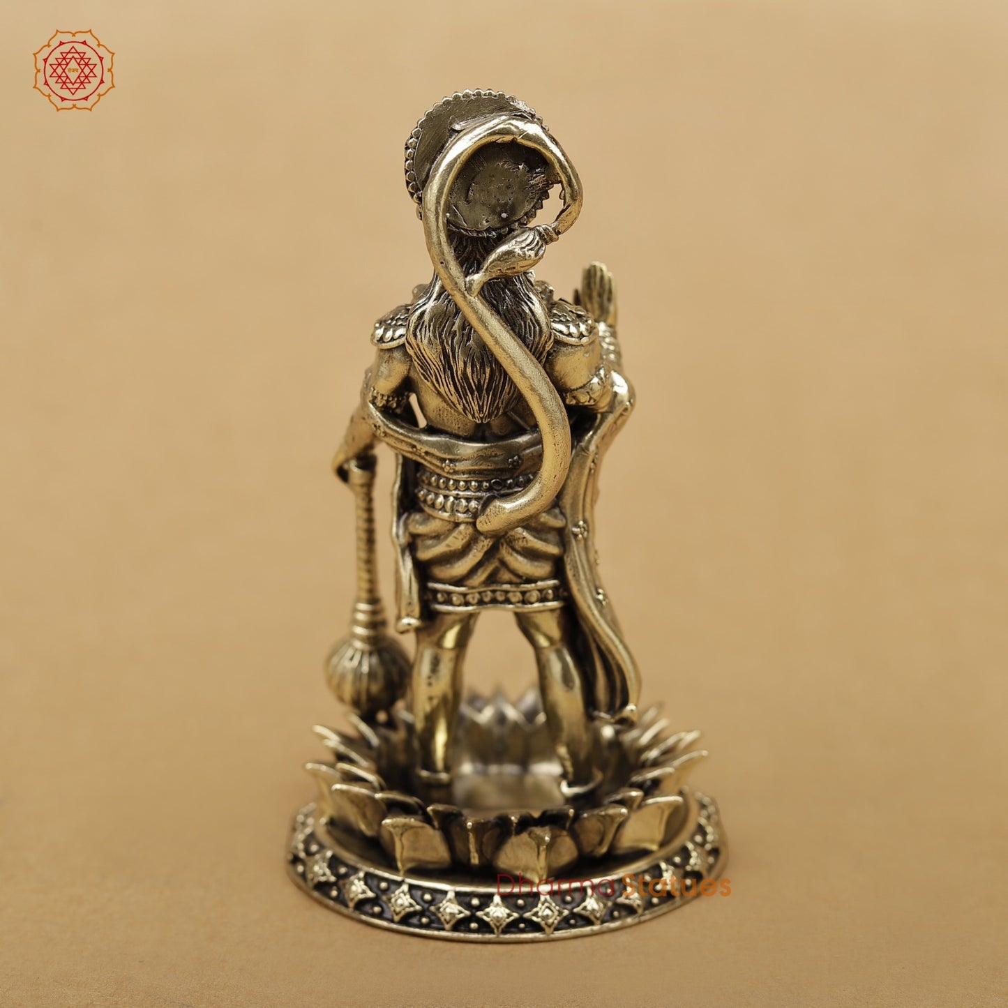 Brass Hanuman Standing 4”