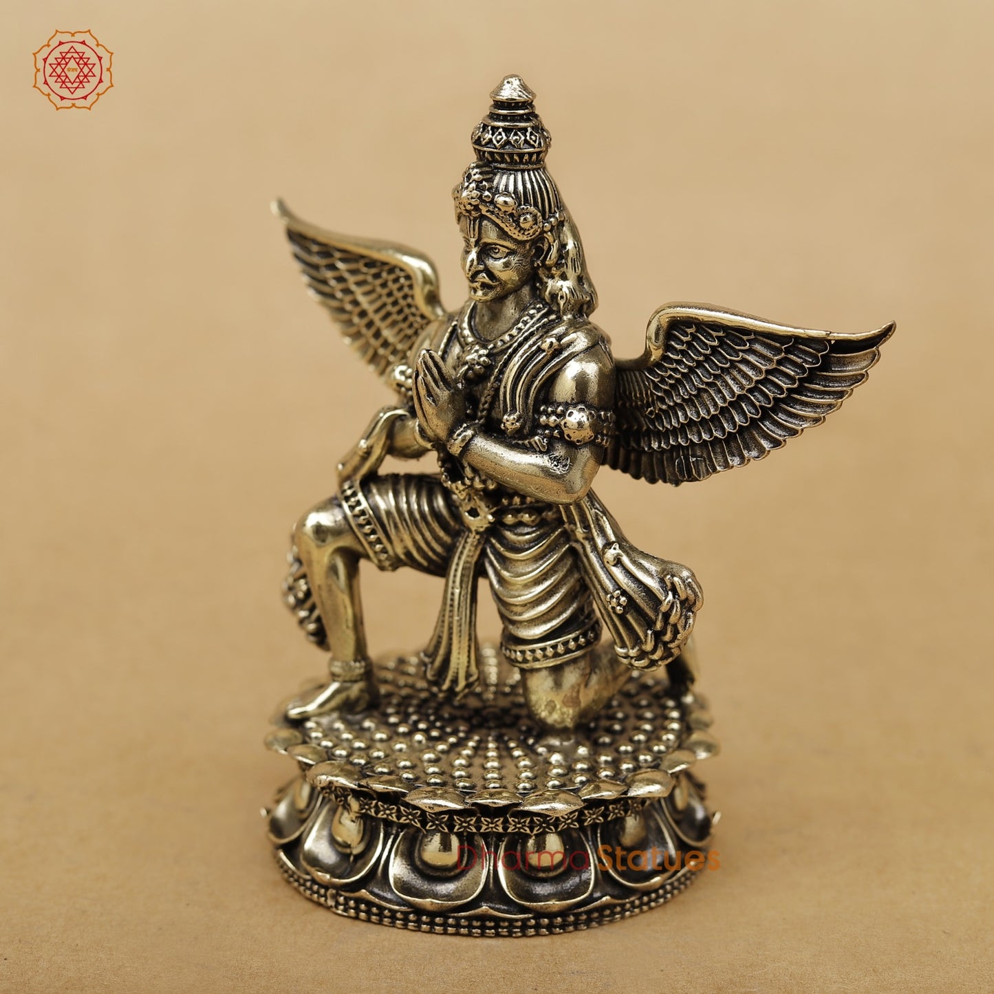 Brass Garuda Seated 5”